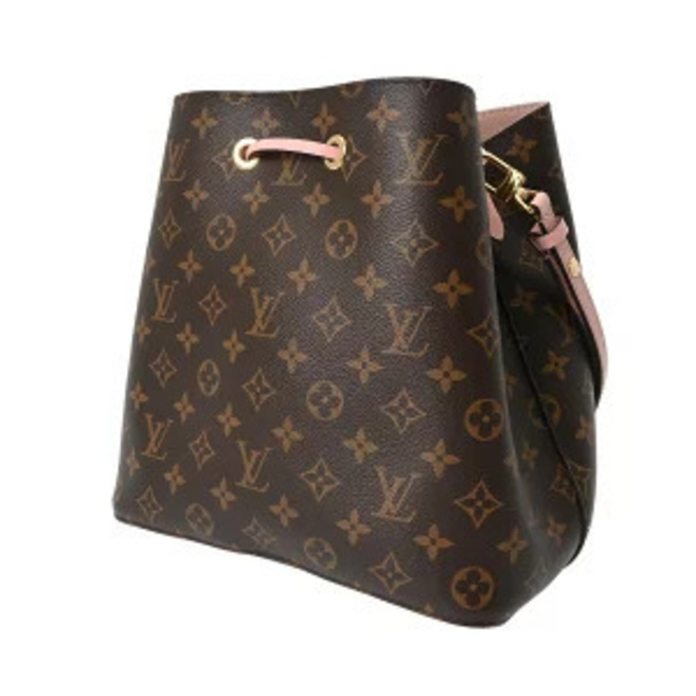 Louis Vuitton Pink Monogram NeoNoe Poudre Bag Canvas Shoulder Rose